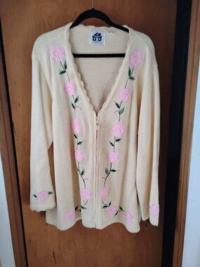 Vintage Storybook Knit Sweater